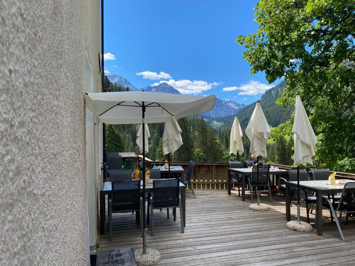 Gasthaus Edelweiss Langwies Exteriör bild