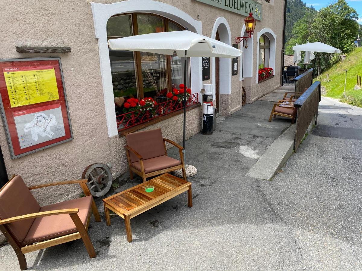 Gasthaus Edelweiss Langwies Exteriör bild